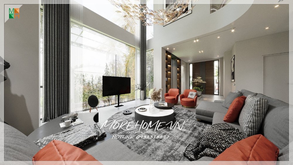 Thiết kế nội thất nhà phố